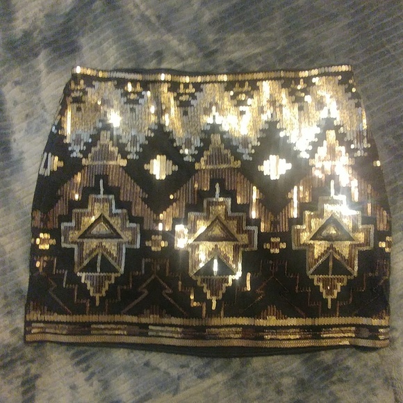 Express Dresses & Skirts - Sequence party skirt